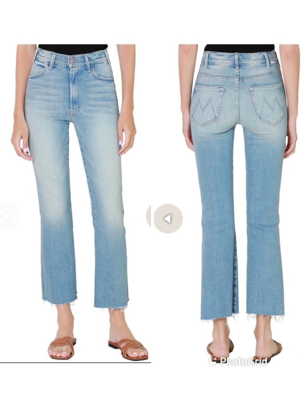 Mother Denim the Hustler Ankle Fray in High Life